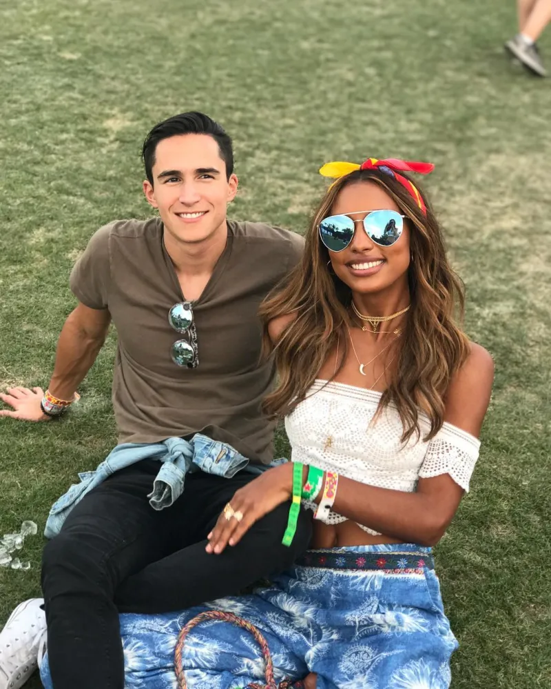 Jasmine Tookes and Juan David Borrero
