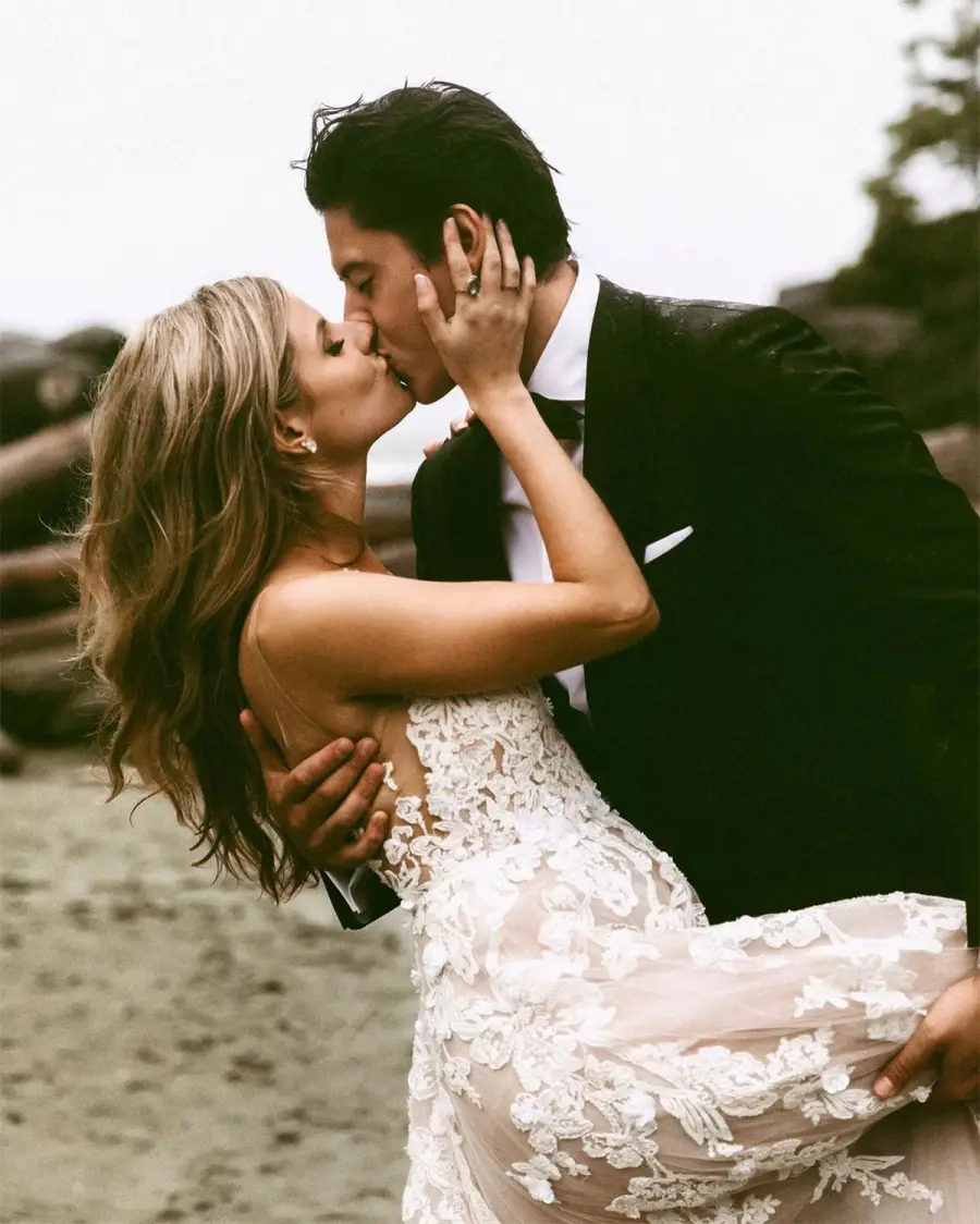 Jordan Connor and Jinjara Mitchell 2021 Weddings Photo by Olivia Van Dyke