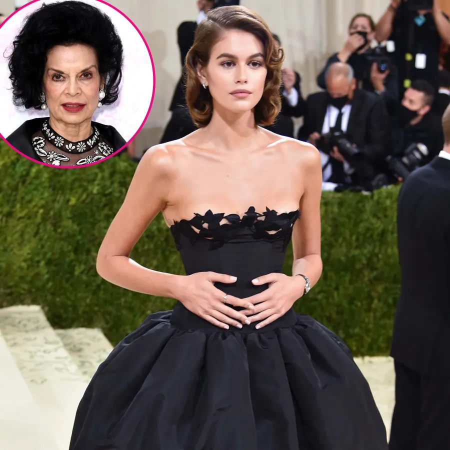 MET GALA 2021 Kaia Gerber Recreates Bianca Jaggers 1981 Met Gala Look Event Debut