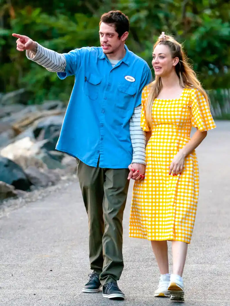 Kaley Cuoco Drops Karl Cook From Instagram Bio Amid Divorce Returns to Set With Pete Davidson 2