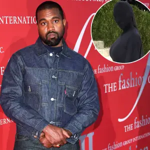 Kanye West Supports Estranged Wife Kim Kardashian Met Gala 2021 Look