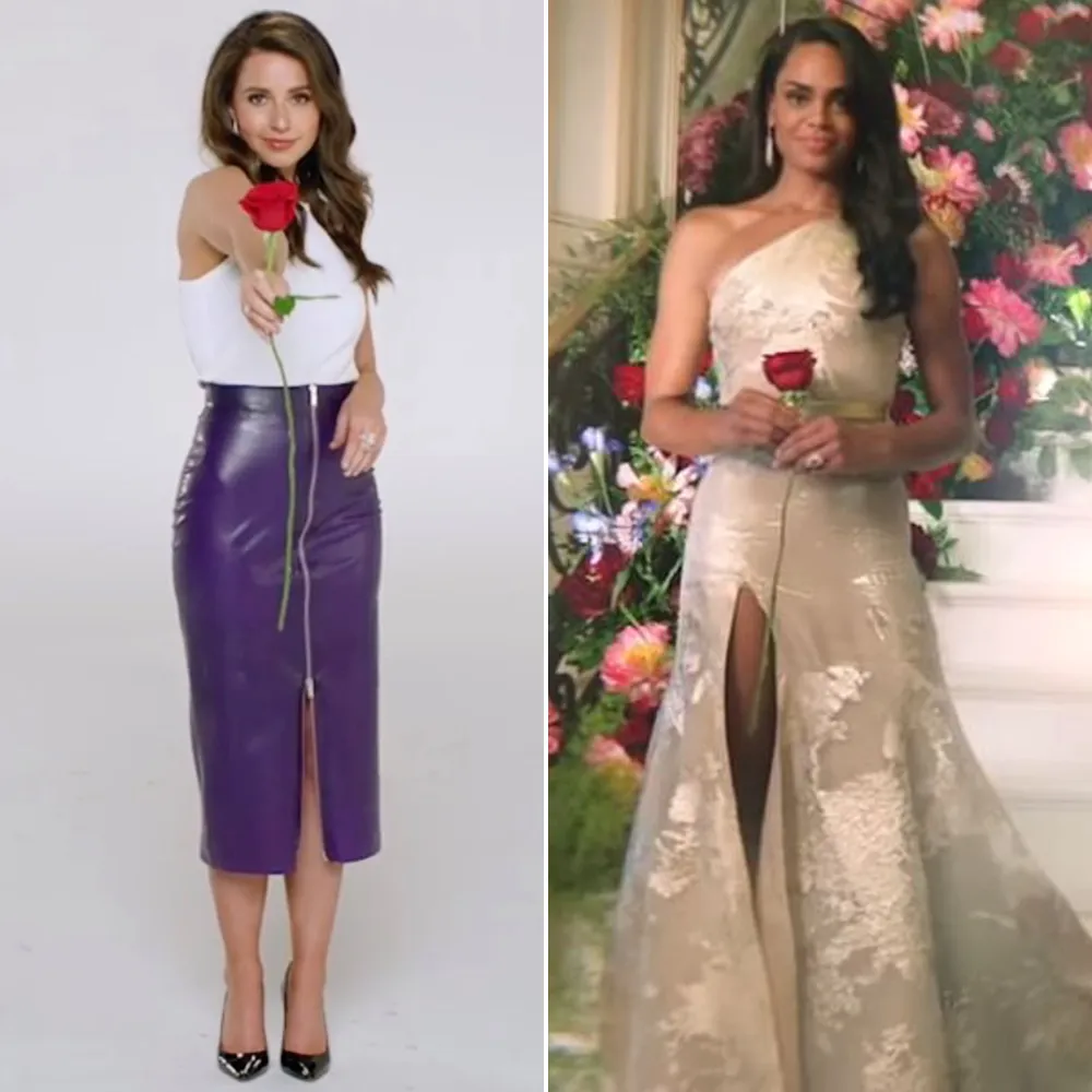 Katie Thurston Reacts to Michelle Young&rsquo;s Glam &lsquo;Bachelorette&rsquo; Promo: &lsquo;I Wore a Rubber Purple Skirt Backwards&rsquo;