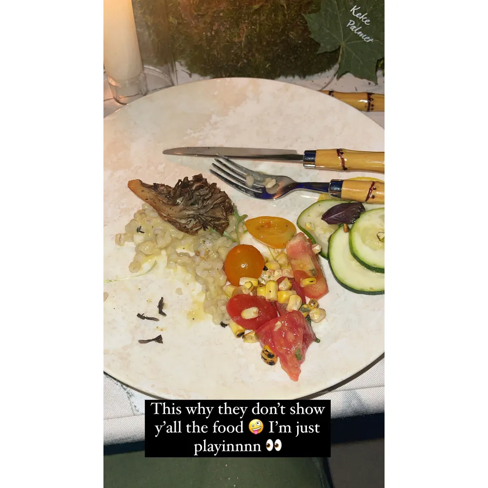 Keke Palmer Photo Food Met Gala Sends Twitter Into Frenzy