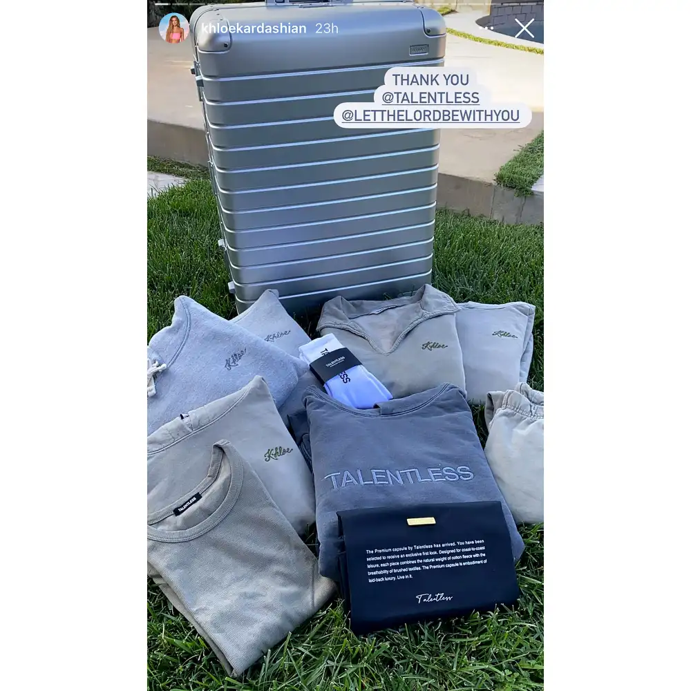 Khloe Kardashian Supports Scott Disick's Clothing Line Amid Kourtney Drama