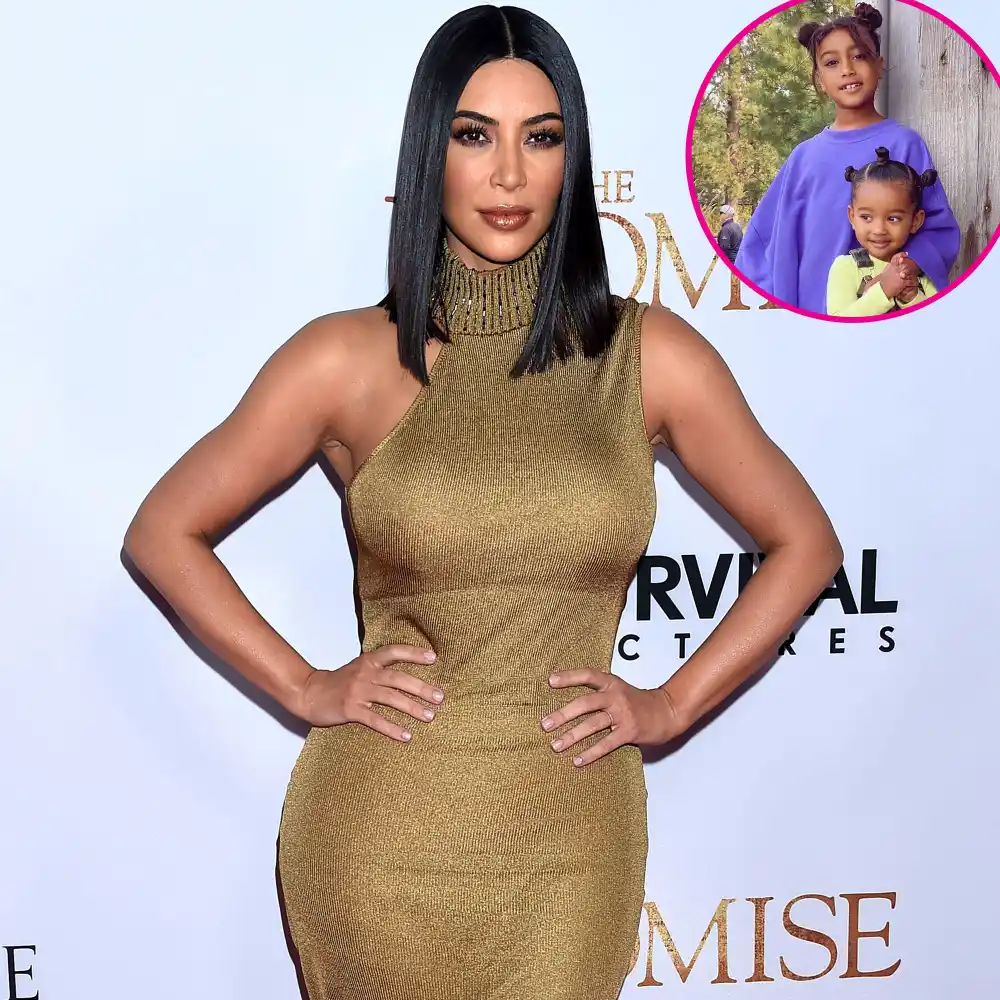 Kim Kardashian Asks Daughters to &lsquo;Please Be Easy on&rsquo; Her as Teenagers