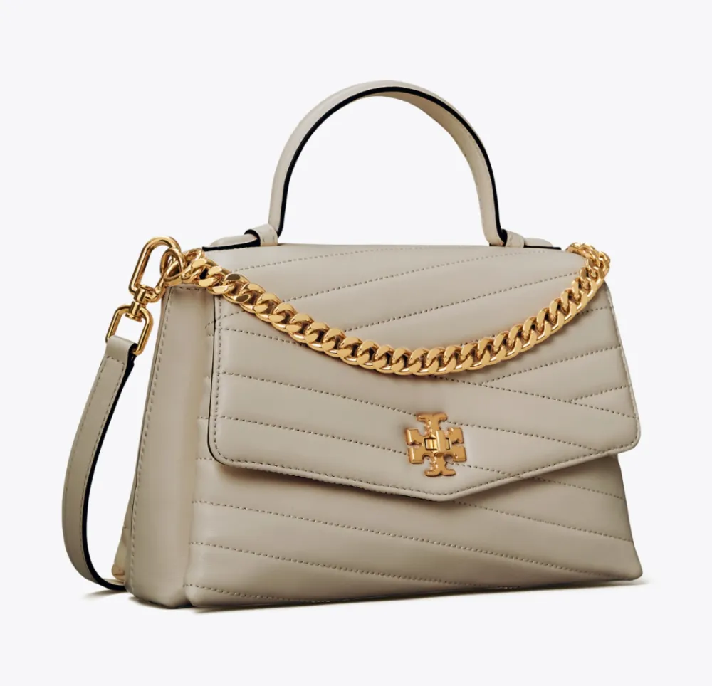 Kira Chevron Top-Handle Satchel