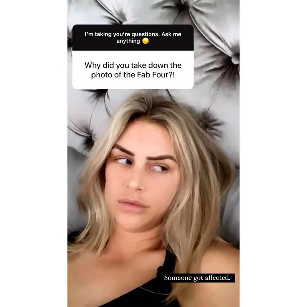 Lala Kent Explains Why She Removed &lsquo;Fab Four&rsquo; Pic, James Kennedy Reacts