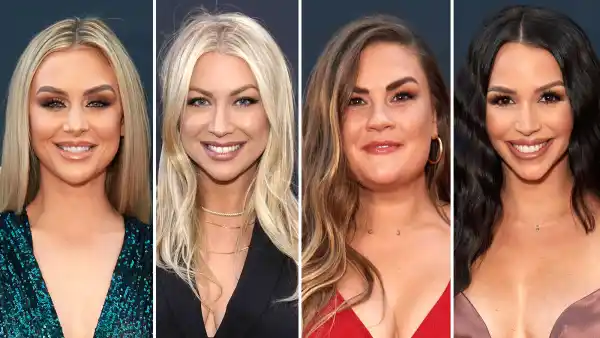 Lala Kent Stassi Schroeder Brittany Cartwright and Scheana Shay Reunite With 4 Babies for 1st Time