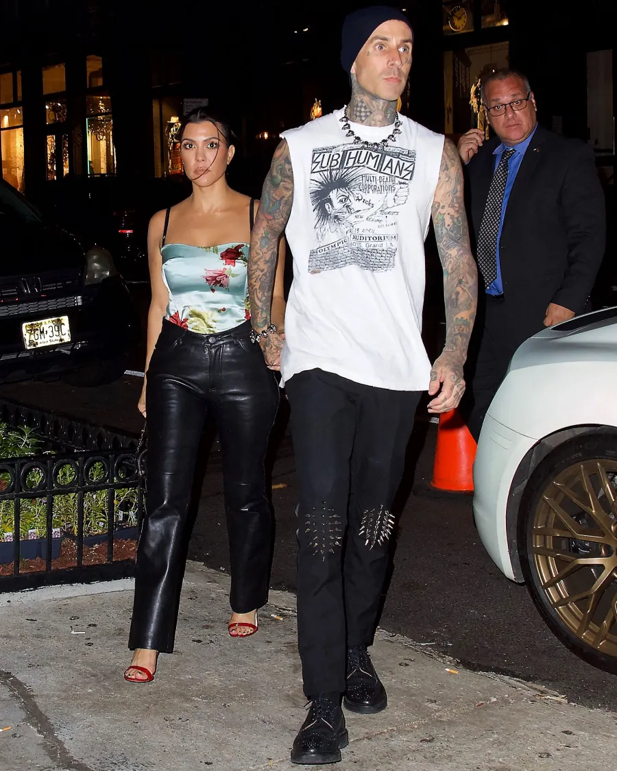 VMAs 2021 MGK and Megan Fox Double Date With Kourtney and Travis After Dramatic VMAs