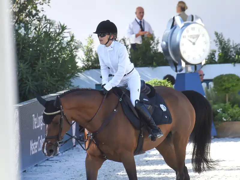 Mary-Kate Olsen Wins 3rd Place in Longines Equestrian Tour, Shows Off Horseback Riding Skills