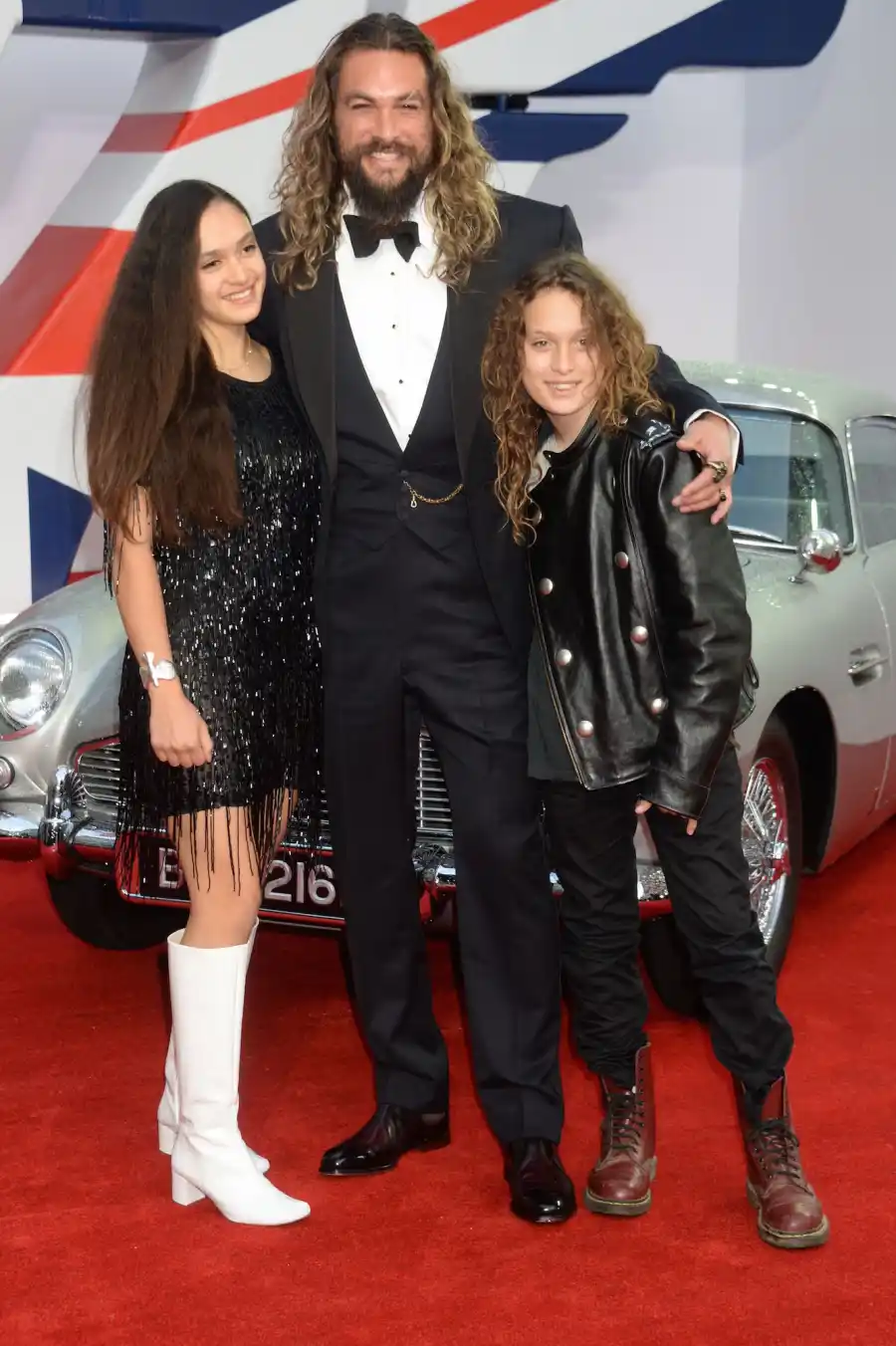 My ‘Babies’! Jason Momoa Brings His Kids to ‘No Time to Die’ Premiere