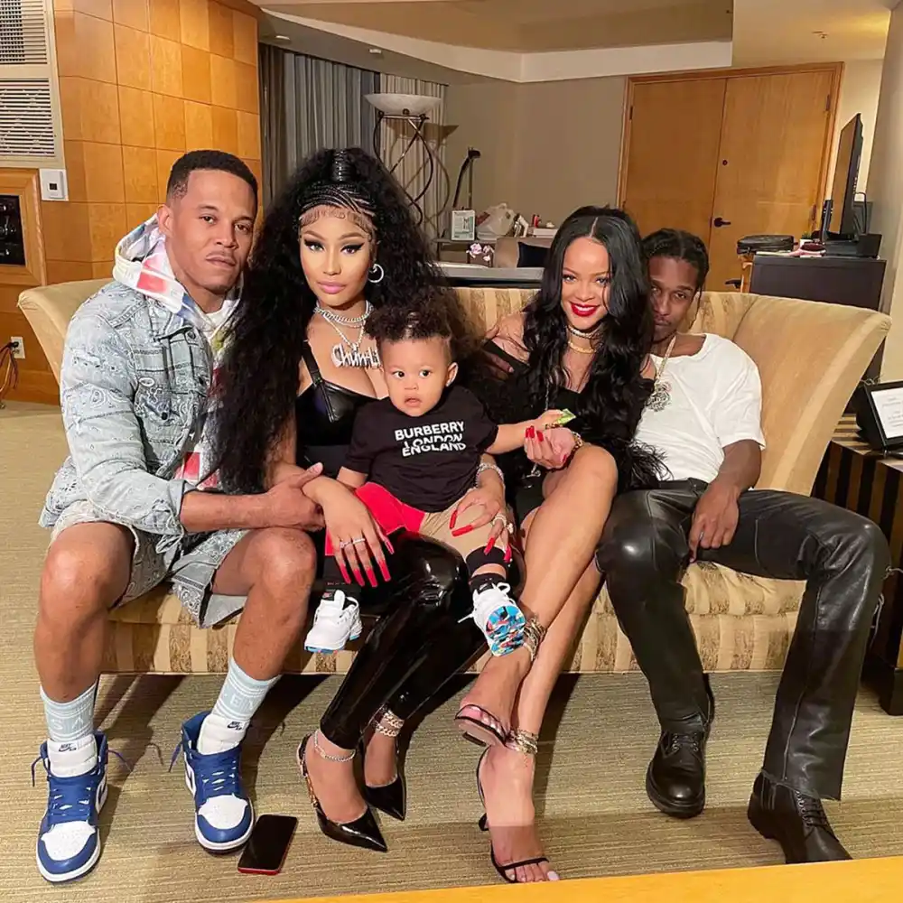 Nicki Minaj Kenneth Penny Son Bonds With Rihanna A$AP Rocky