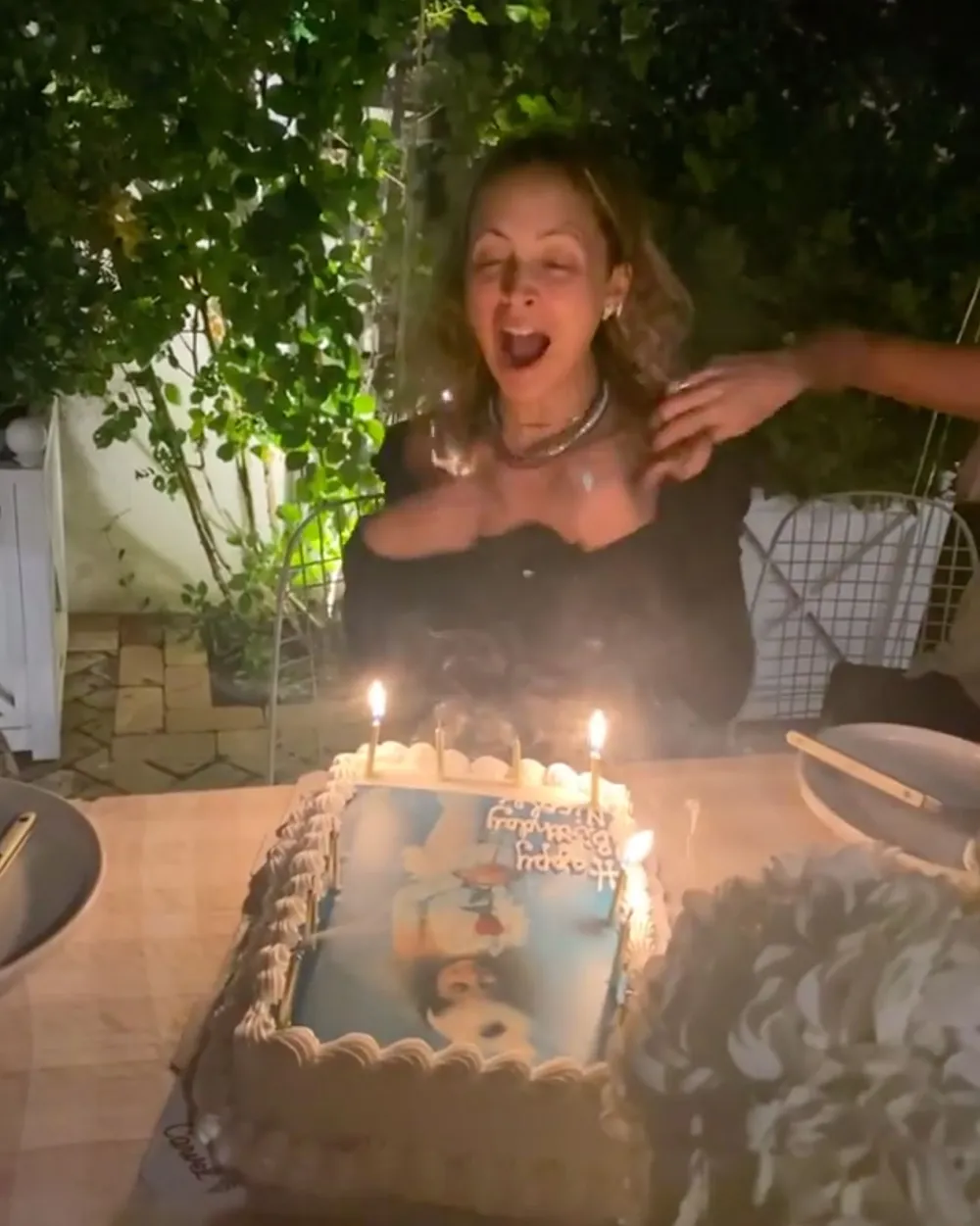 Nicole Richie Accidentally Sets Her Hair on Fire During Her 40th Birthday Party