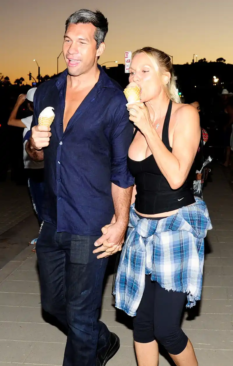 Nicollette Sheridan Marcus Shirock Just Like Us They Eat Sweet Treats