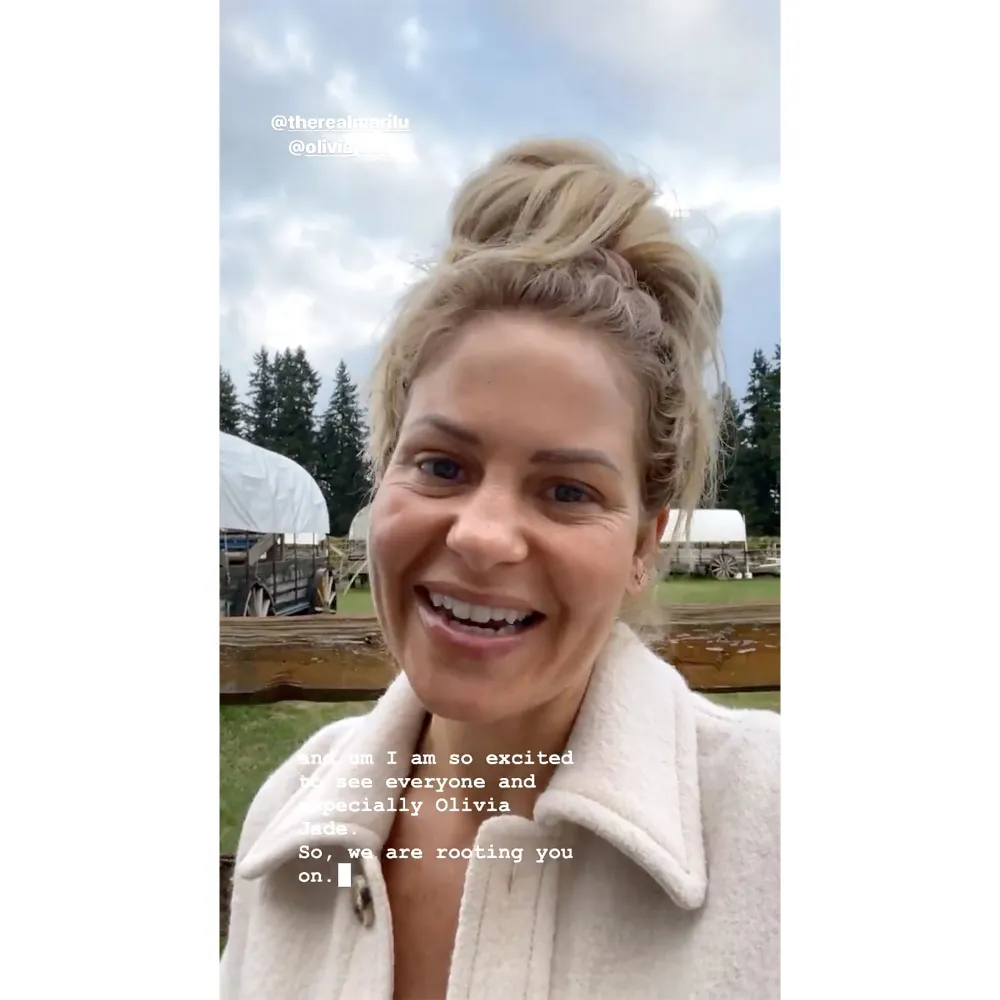 No. 1 Fan! Candace Cameron Bure Is 'Rooting' for Olivia Jade on 'DWTS'