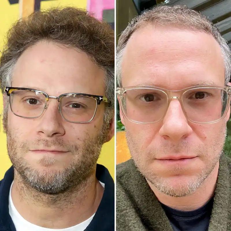 OMG! Seth Rogen Debuts Dramatic New ‘Do: ‘Same Smoldering Look’