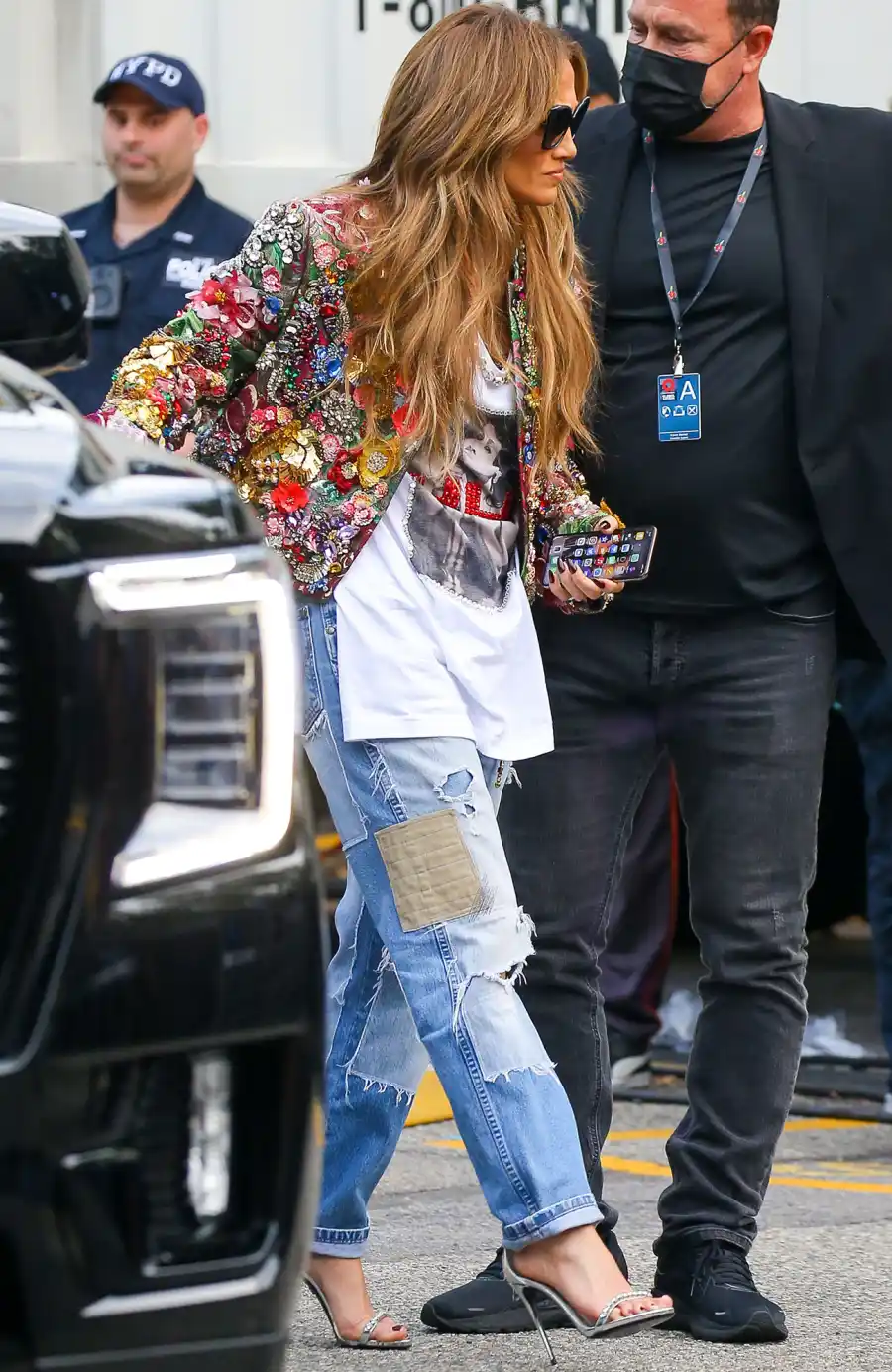 Only J. Lo Could Wear a Shirt With Her Own Name and Face