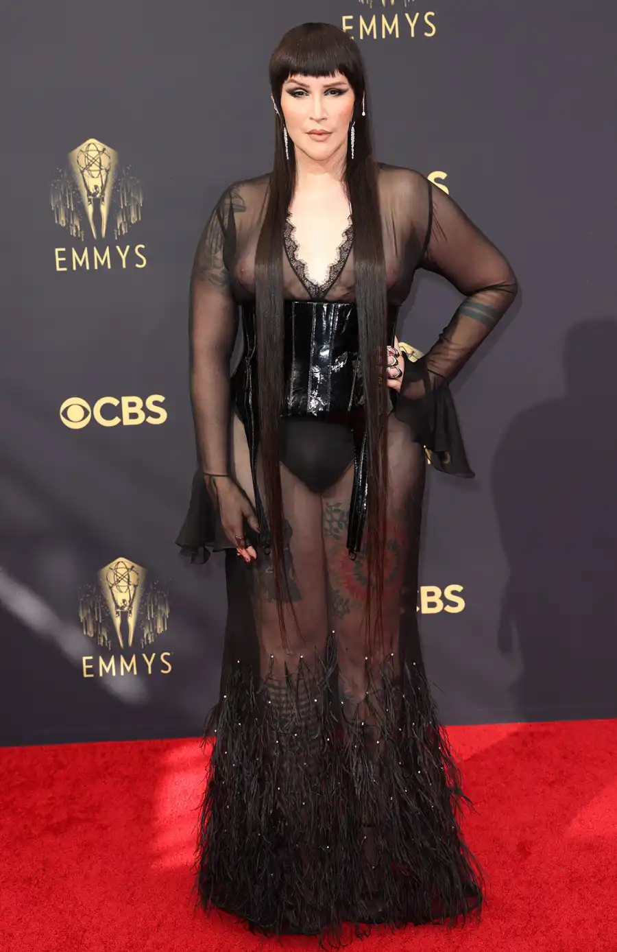 Our Lady J 73rd Primetime Emmy Awards Red Carpet Arrival 2021 Emmys