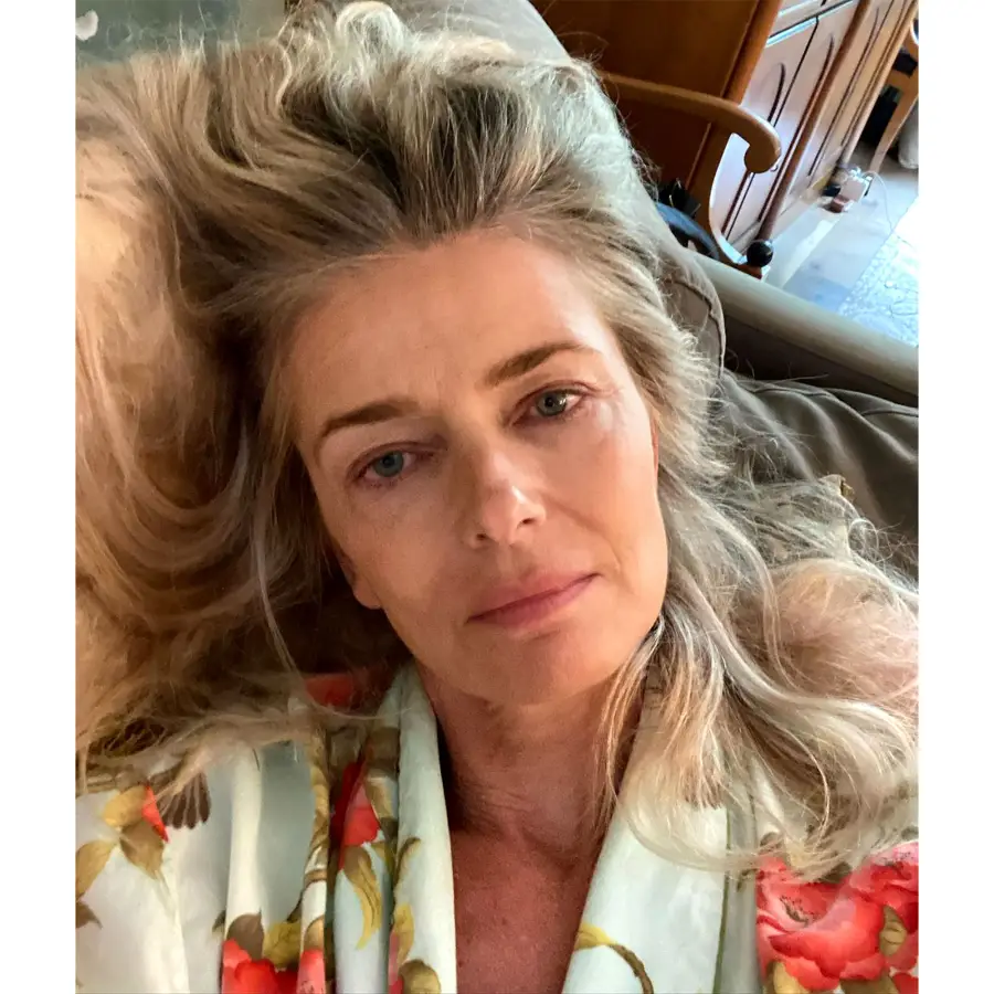 Paulina Porizkova Posts Makeup-Free Pic, Says ‘Unretouched Faces’ Are Rare