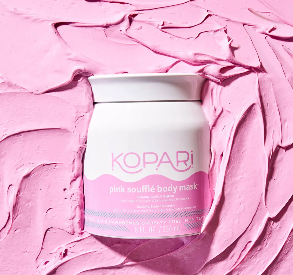Pink Souffl&eacute; Body Mask With Niacinamide, Kaolin Clay, Dragon Fruit & Coconut Oil