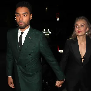 Rege-Jean Page and Girlfriend Emily Brown Make Rare Appearance at 'GQ' Men of the Year in London