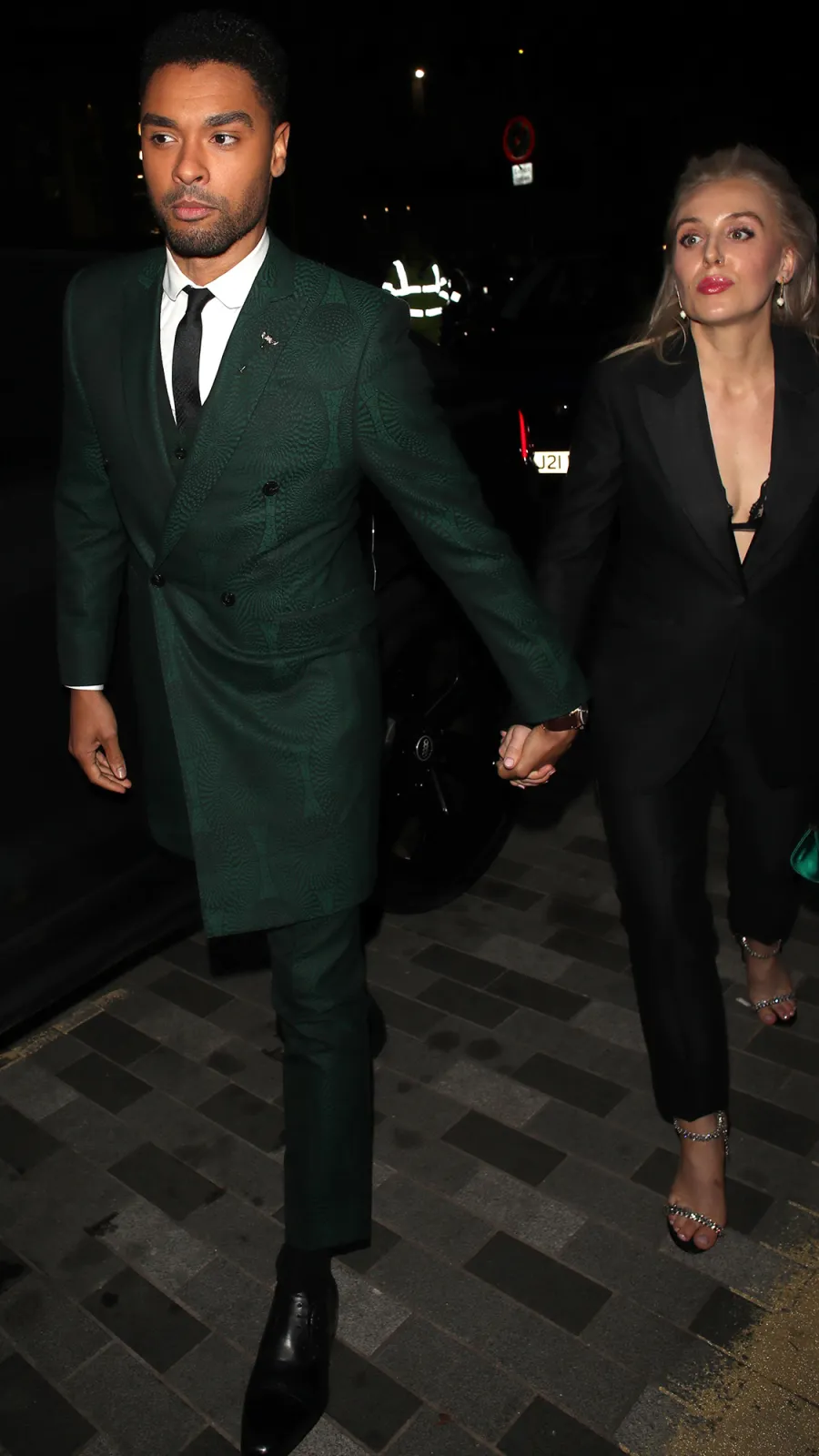 Rege-Jean Page and Girlfriend Emily Brown Make Rare Appearance at 'GQ' Men of the Year in London