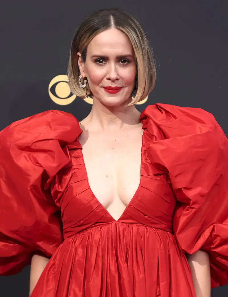 Sarah Paulson 2021 Emmys Best Beauty