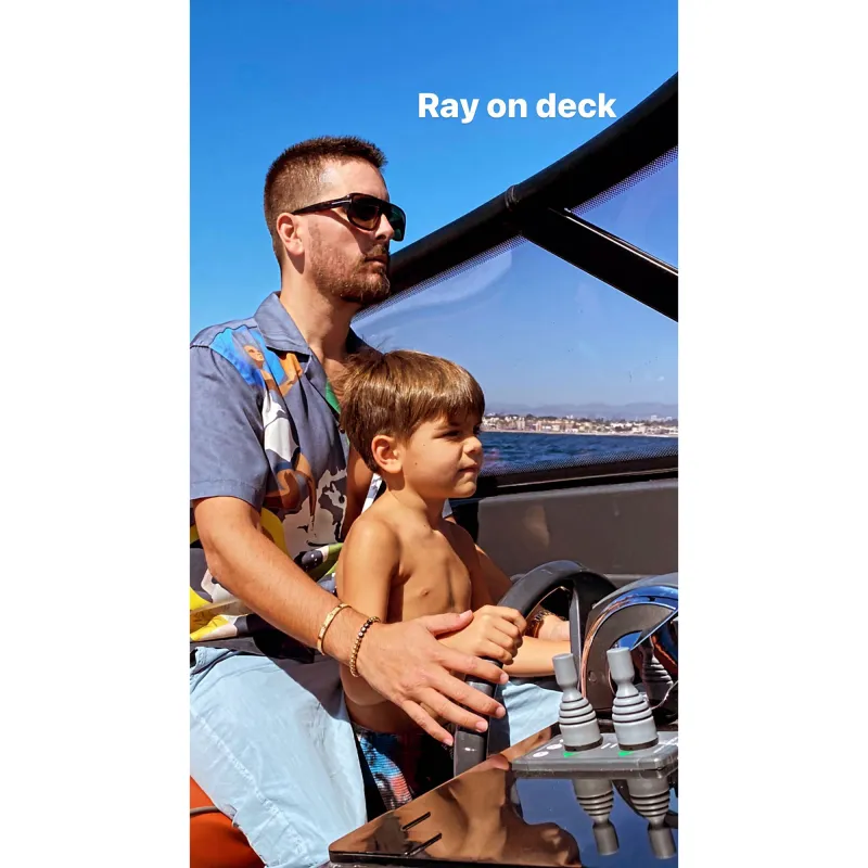 Scott Disick Is ‘Living the Dream’ Boating With His Kids After Amelia Gray Hamlin Split