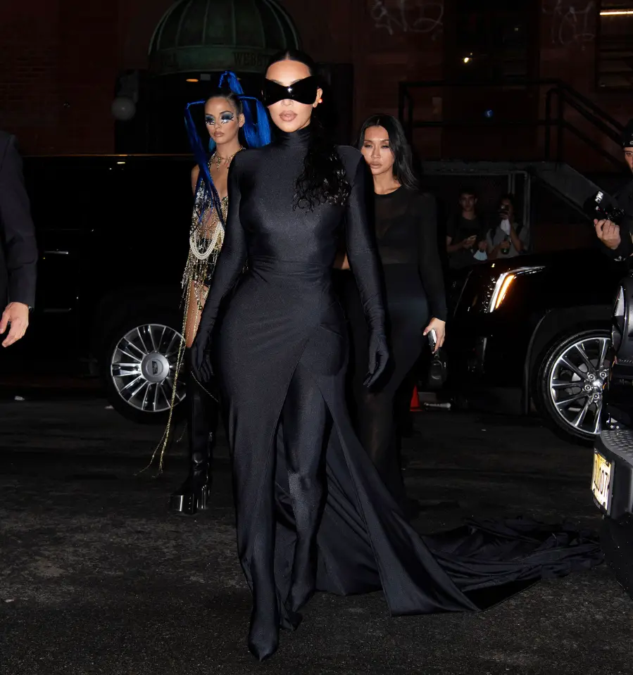 See Fabulous Fashion Stars Wore Met Gala 2021 Afterparties Kim Kardashian