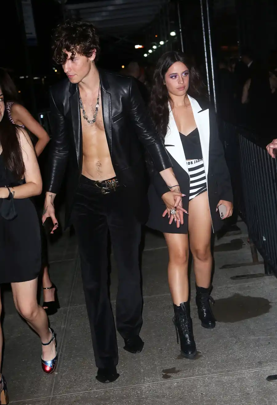 See Fabulous Fashion Stars Wore Met Gala 2021 Afterparties Shawn Mendes Camila Cabello