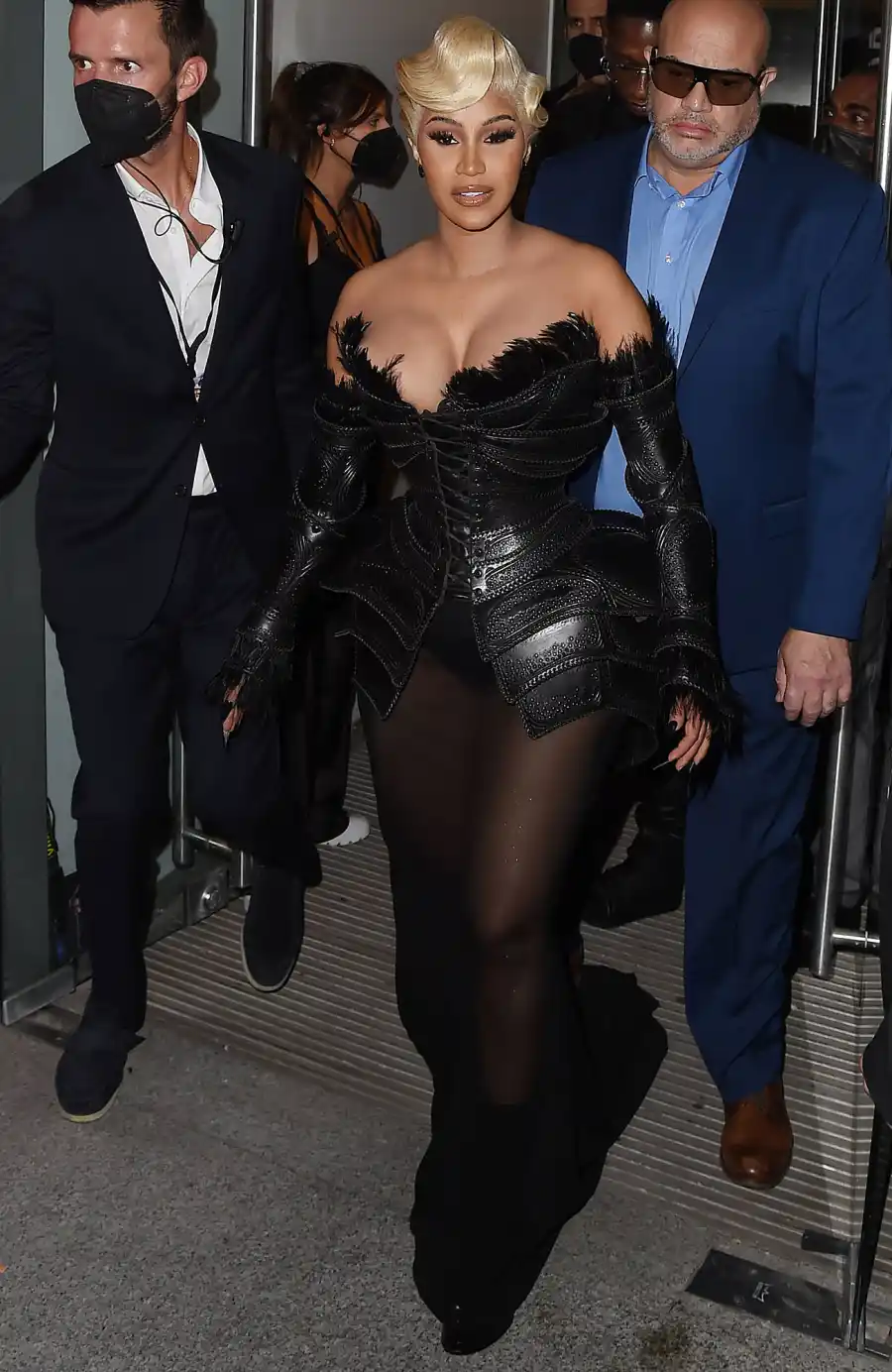 Spikes! Gold Masks! Cardi B’s Paris Fashion Week Looks Are Too Good