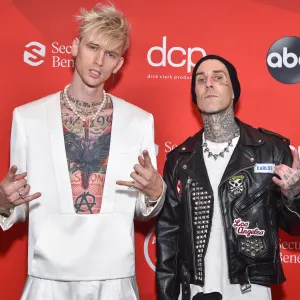Why Machine Gun Kelly and Travis Barker Ran Off VMAs 2021 Stage