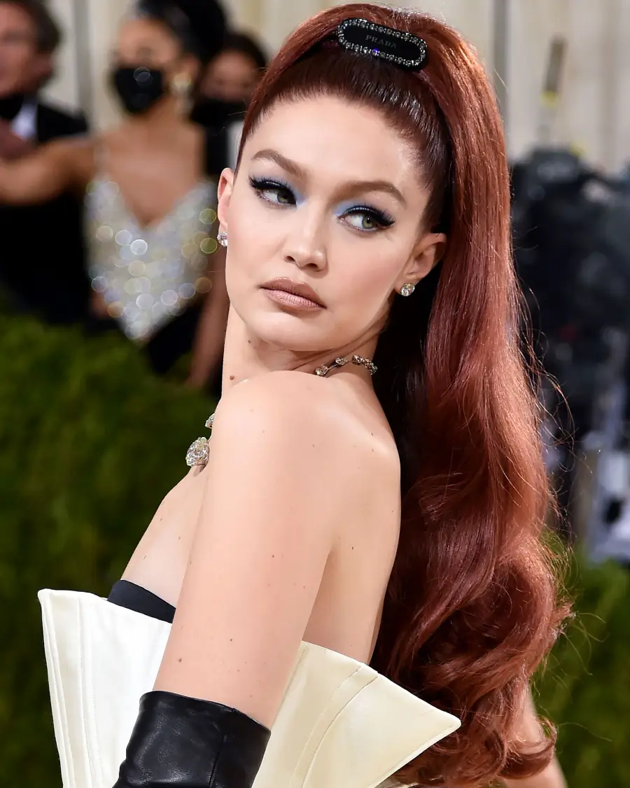 Met Gala 2021 Wildest Beauty Gallery Gigi Hadid