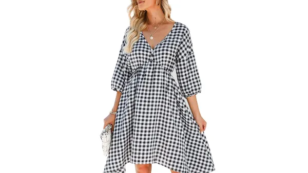 amoretu-gingham-dress