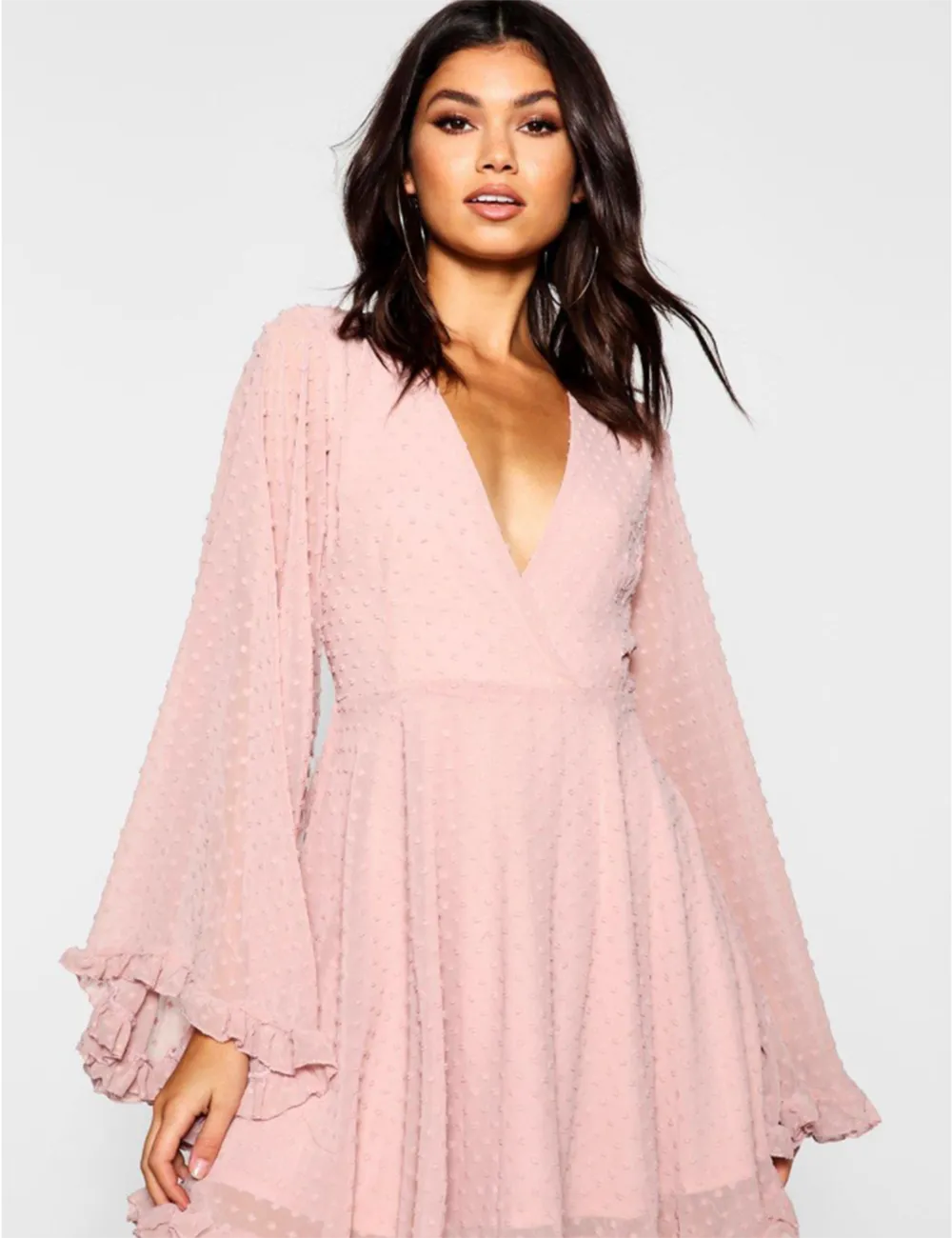 boohoo-pink-dress
