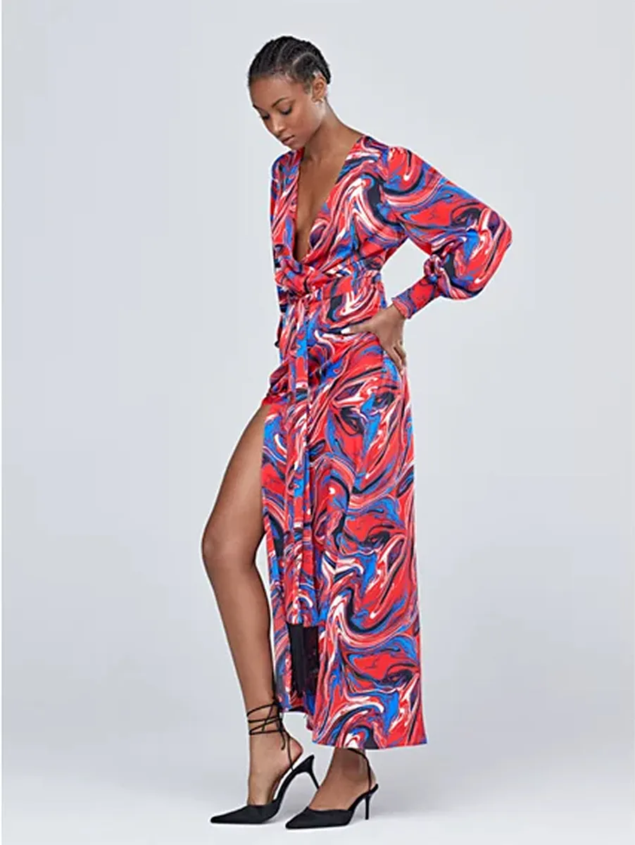 gabrielle-union-new-york-and-company-marble-dress