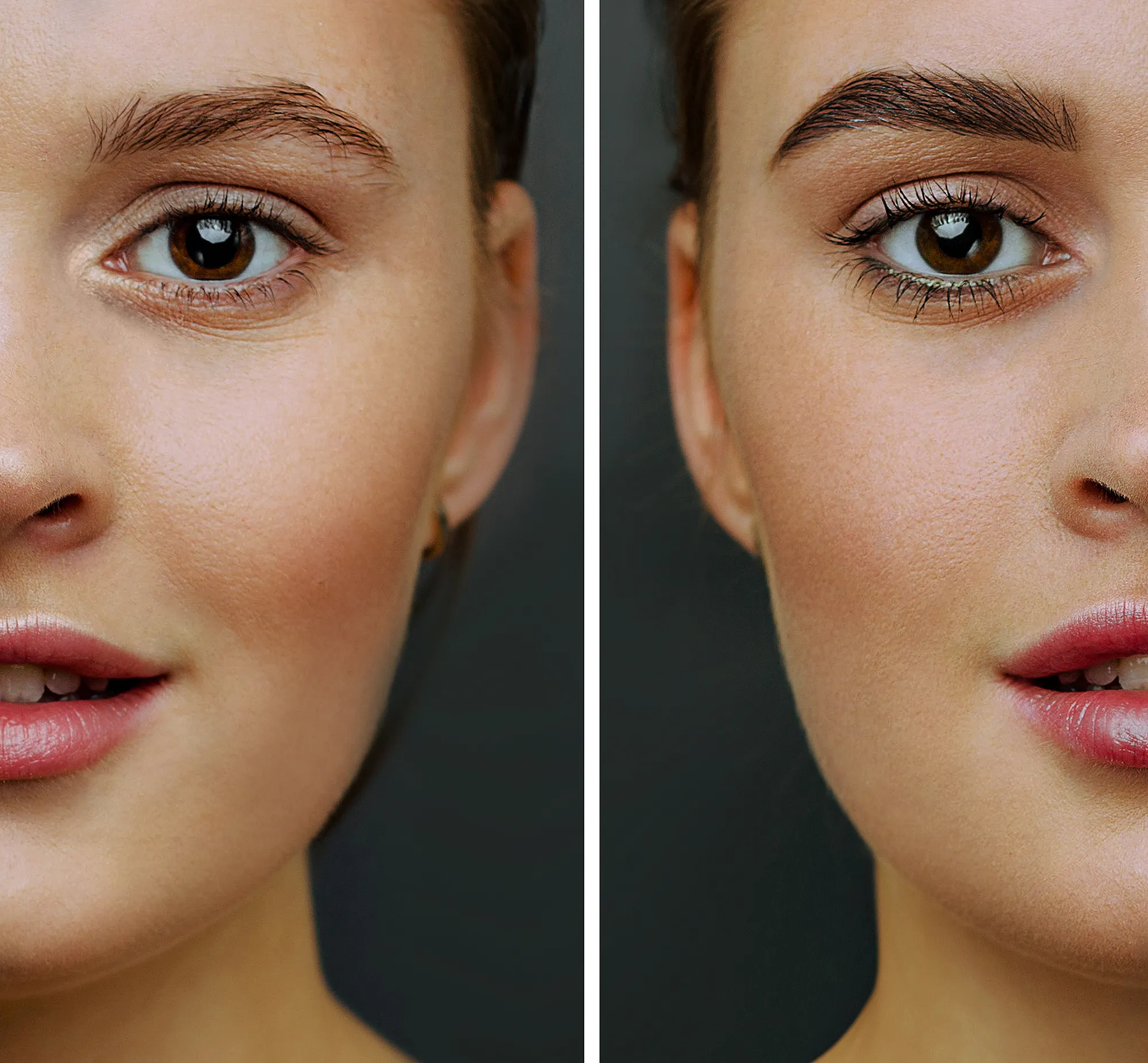 ilia-essential-brow-gel-before-after
