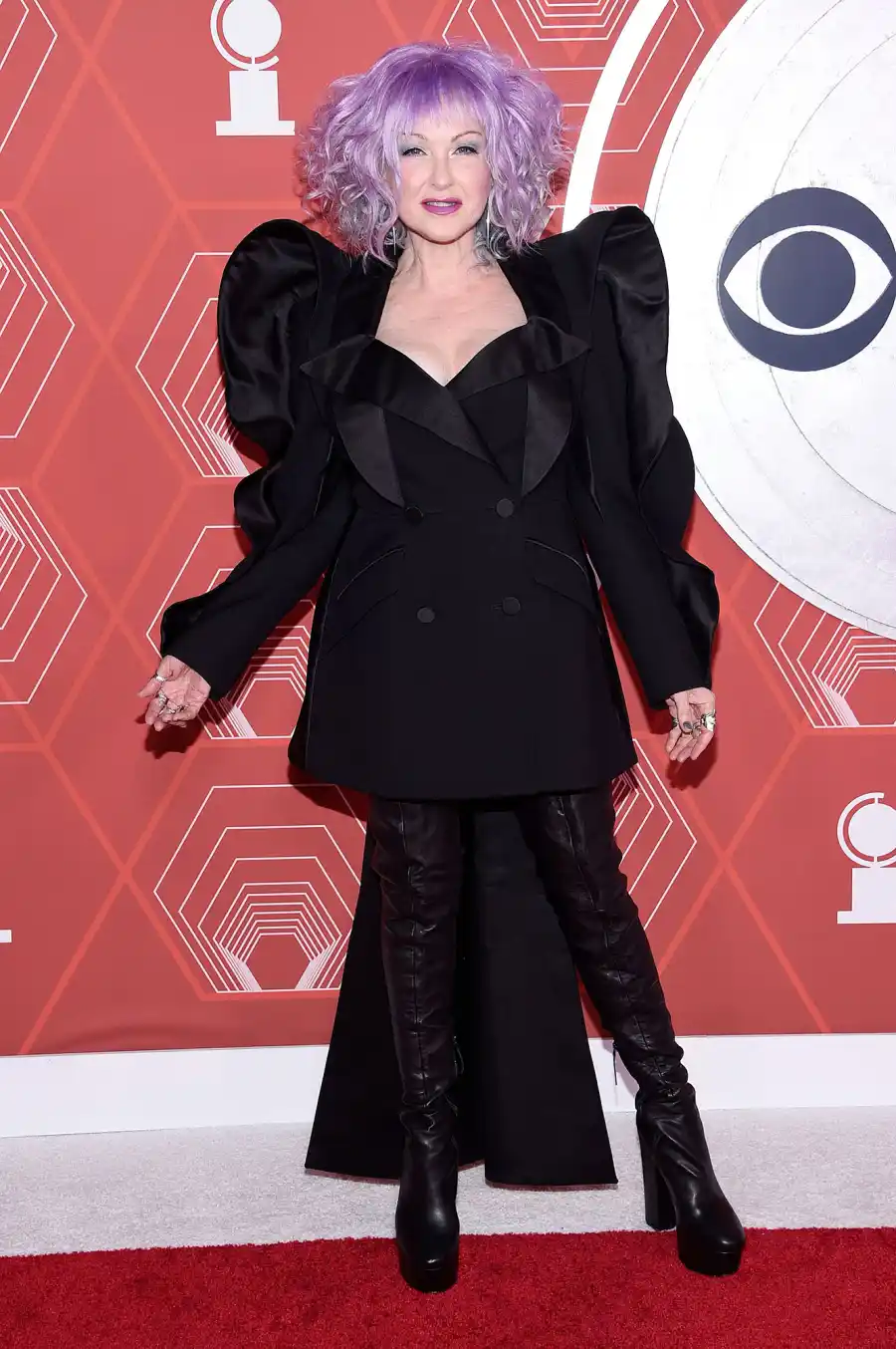 tony awards 2021 red carpet Cyndi Lauper