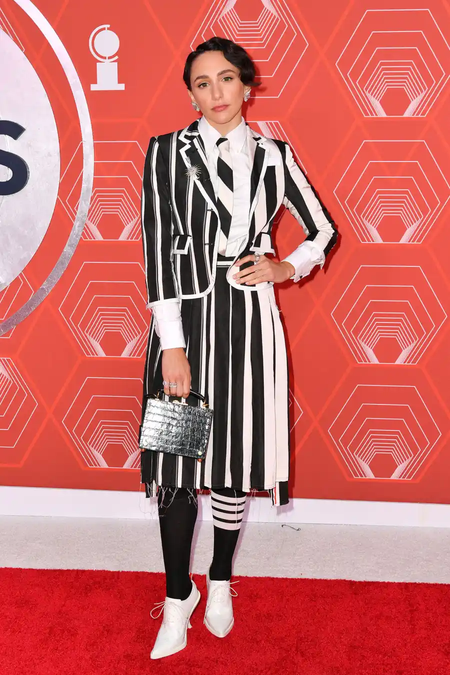 tony awards 2021 red carpet Lauren Patten