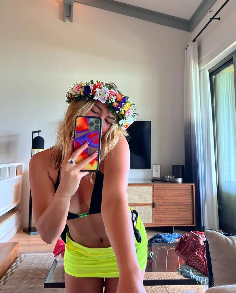 Addison Rae Accessorizes Her Bikini With the Cutest Headpiece