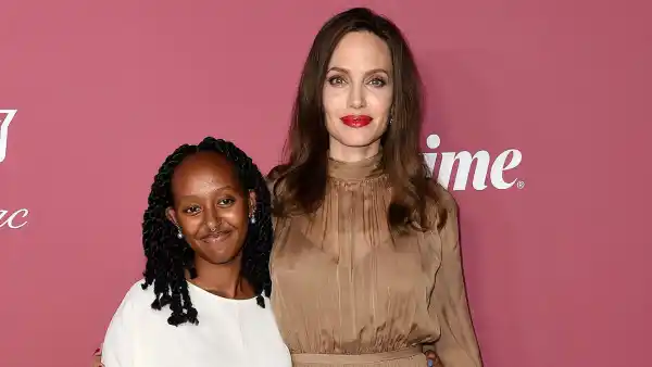 Angelina Jolie and Zahara Pose for Mother-Daughter Photos on Red Carpet