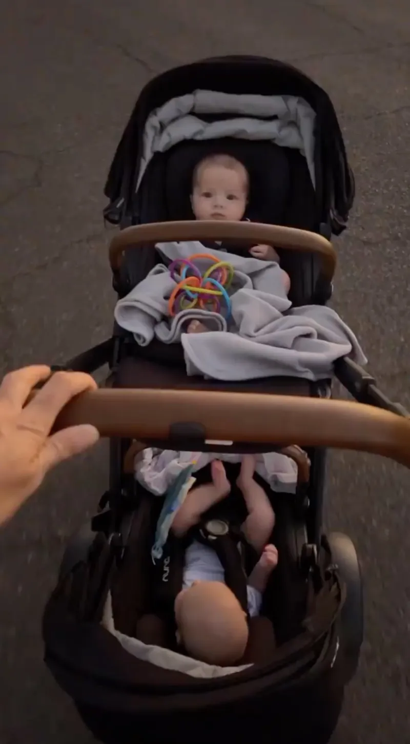 Arie Luyendyk Jr. and Lauren Burnham's Twins' Cutest Pics Double Trouble