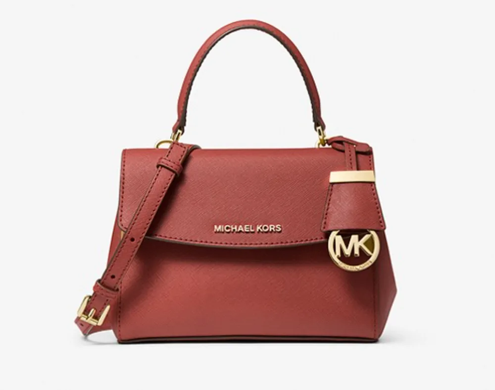 Ava Extra-Small Saffiano Leather Crossbody