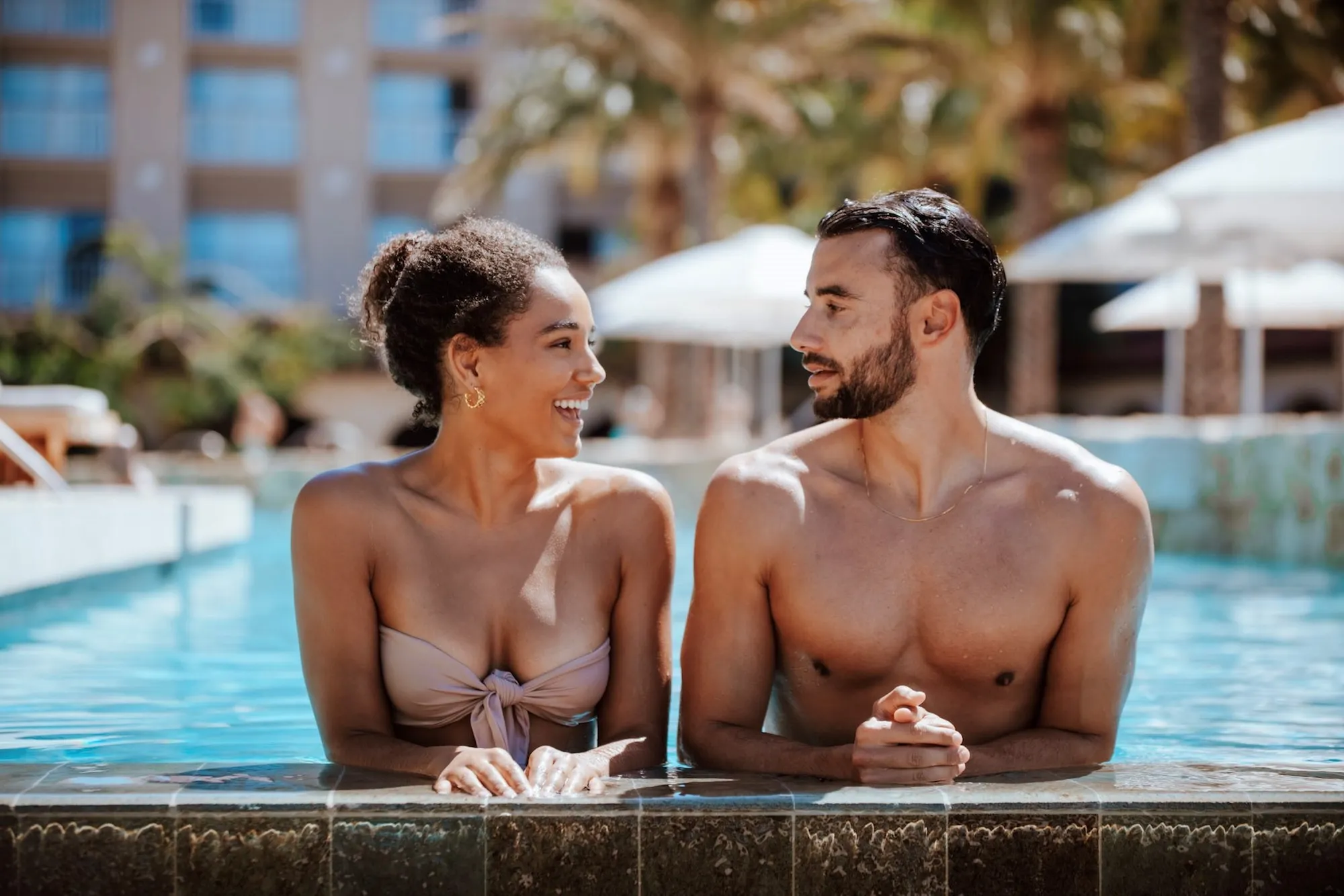 BiP&rsquo;s Pieper James and Brendan Morais Cozy Up in Aruba