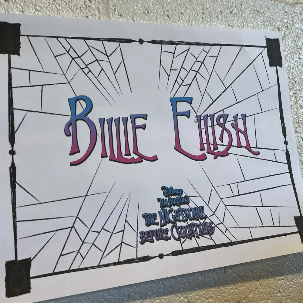 This is Halloween! Billie Eilish Belts 'Sally's Song' During 'Nightmare Before Christmas' Concert