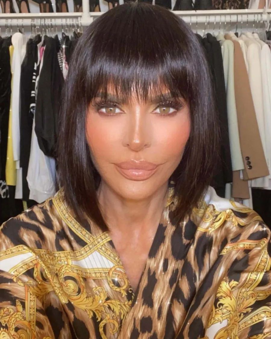 Bring Bangs Lisa Rinnas Latest Wig Might Be Her Best Look Yet