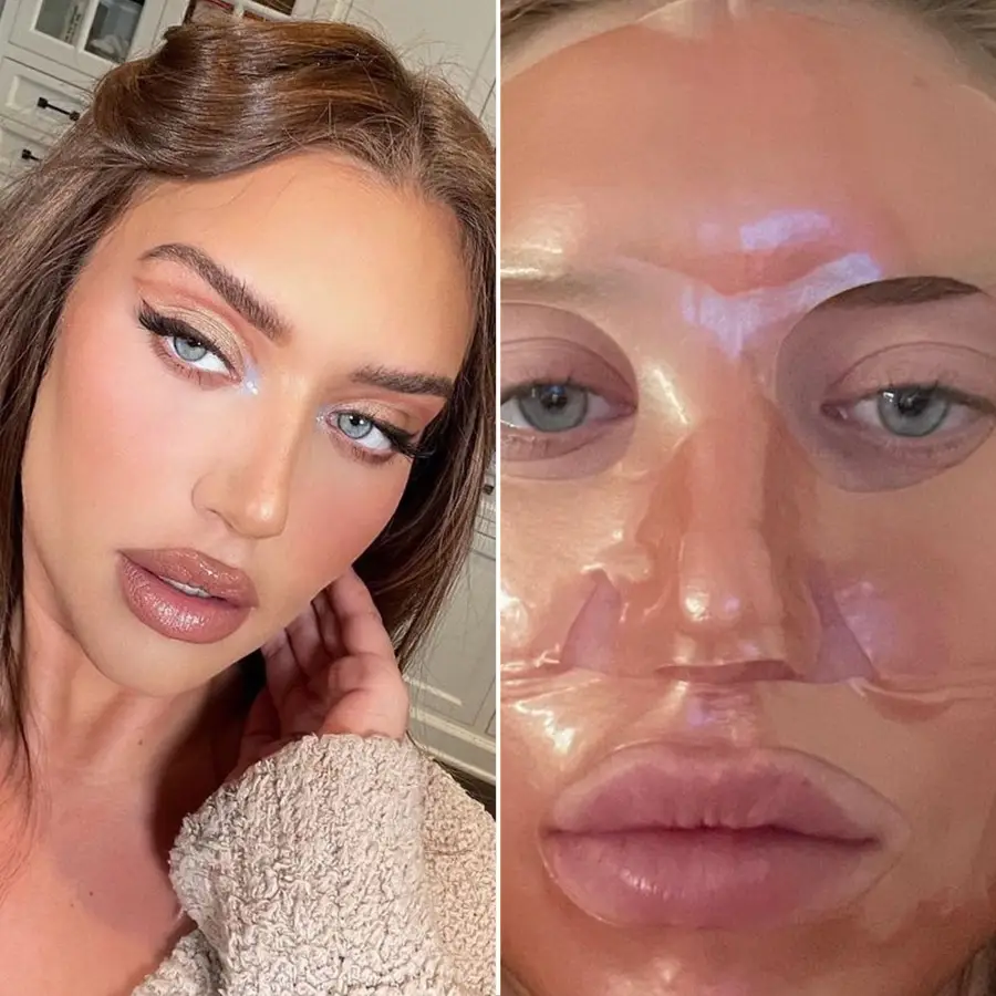 Celeb Face Mask Selfies