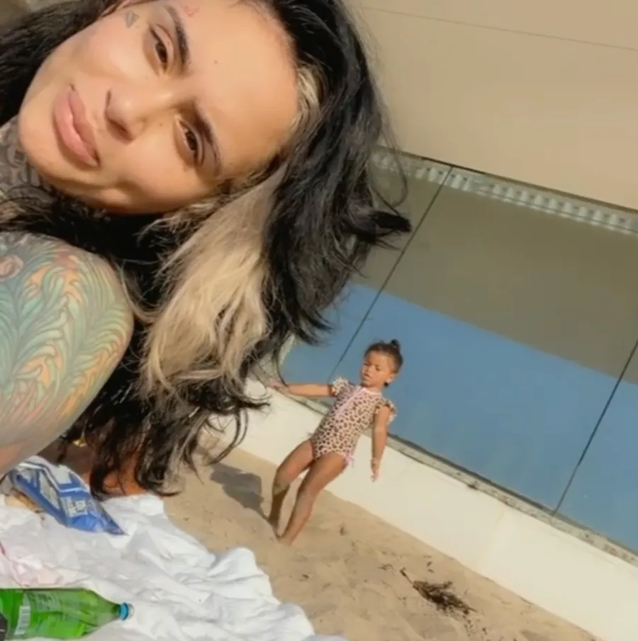 Celeb Families' 2021 Beach Pics Kehlani