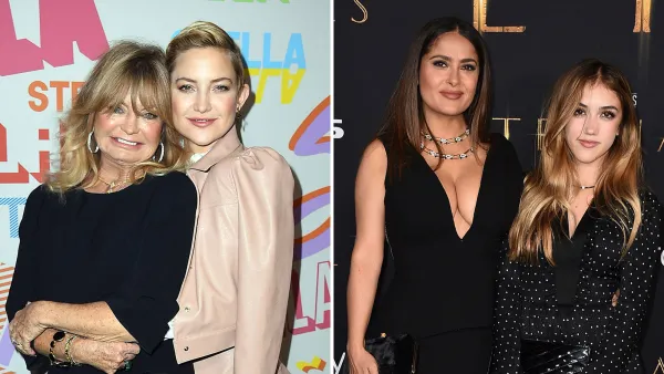Celebrities and Their Look-Alike Kids: Goldie Hawn and Kate Hudson, Selma Hayek and Valentina, More