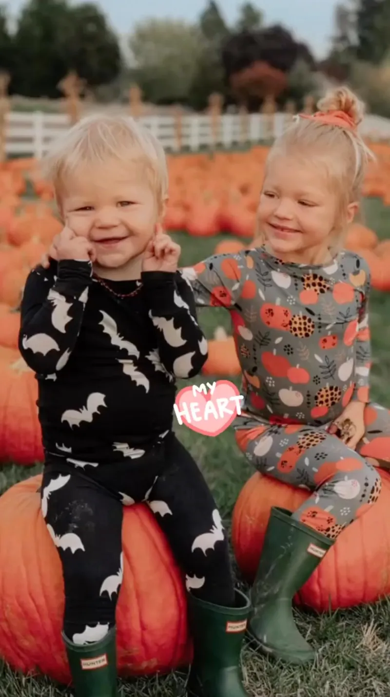 Celebrity Families' Pumpkin Patch and Apple Picking Photos Audrey Roloff